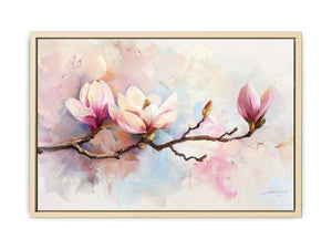 Magnolia Flower Painting Art Print