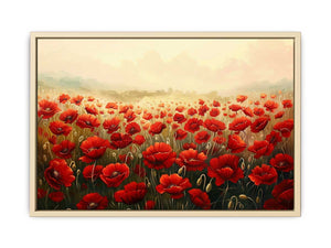 Poppy Field Painting Art Print
