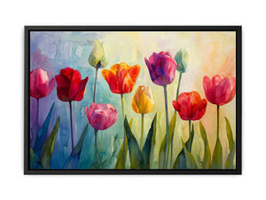 Tulip Painting Canvas Print