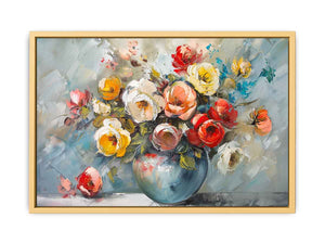 Flower in a Vase Painting Streched canvas