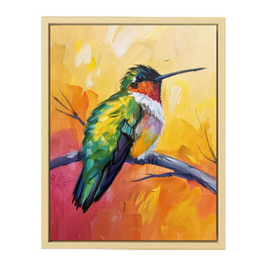 Humming Bird Painting Art Print