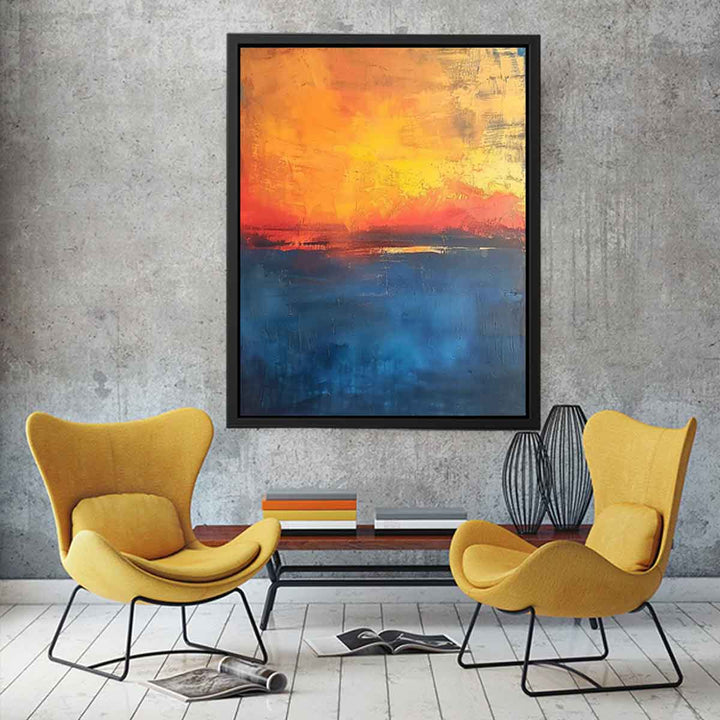 Abstract Art Painting canvas Print