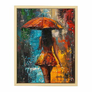 Umbrella Painting Art Print