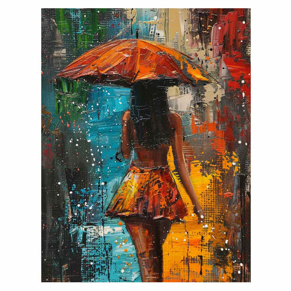 Umbrella  Painting Art Print