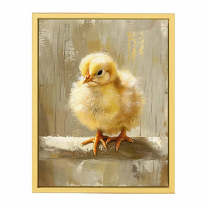 Baby Chicken Art Painting Streched canvas