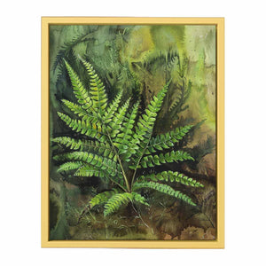 Eagle Fern Painting Streched canvas