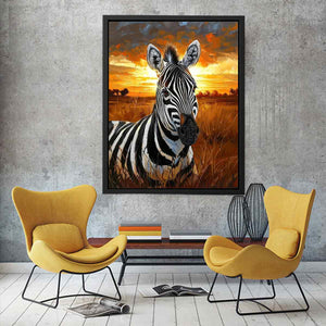 Zebra Painting