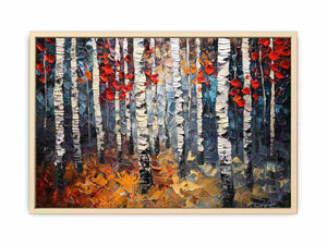 Birch Trees Art Print