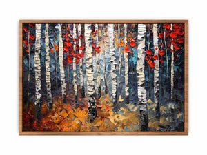 Birch Trees Poster