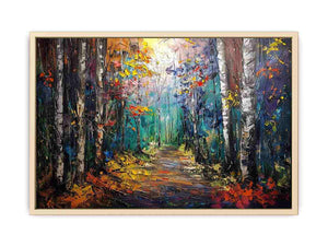 Birch Forest Art Print