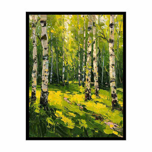 Birch Trees Canvas Print