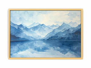 Blue Mountian Streched canvas
