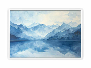 Blue Mountian Framed Print