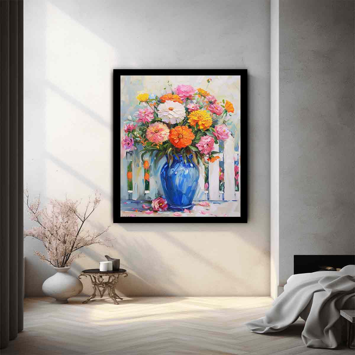 Vase Of Flowers Painting