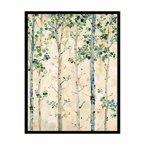 Birch Trees Canvas Print