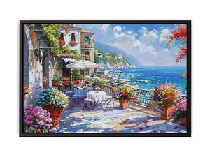 Beach Side Living Canvas Print