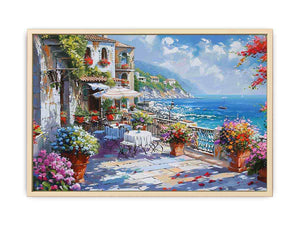 Beach Side Living Art Print