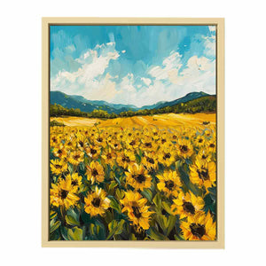 Sunflower Field Art Print