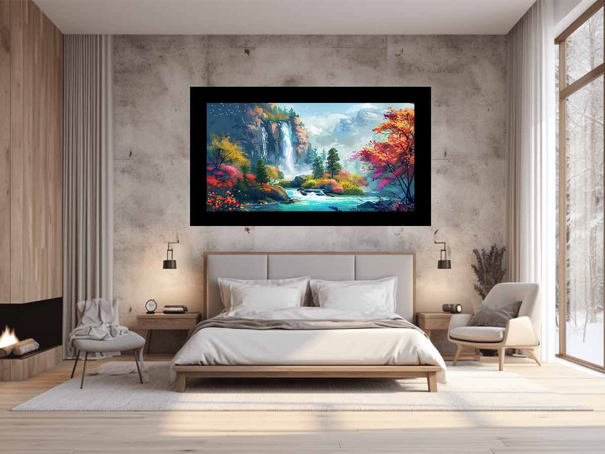 Waterfall Painting