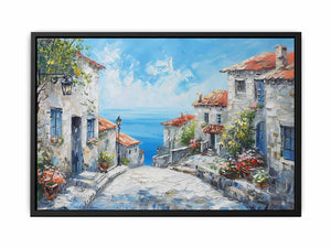 Beach side living Canvas Print