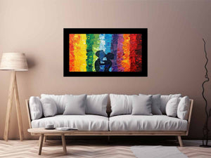 Rainbow Love Painting