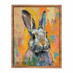 Rabbit Painting Poster