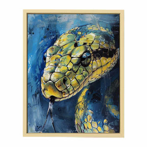 Cobra Snake Painting Art Print
