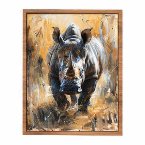 Rhino Painting Poster