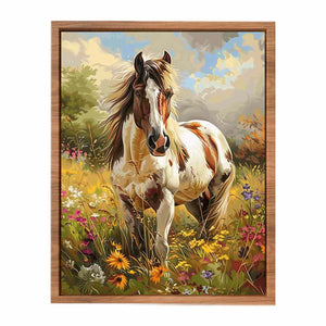 Pony Painting Poster