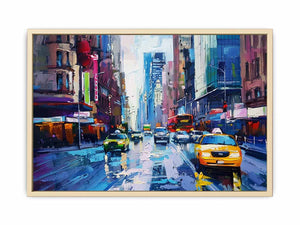 Sydney Street Painting Art Print