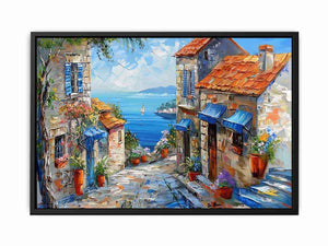 Mediterranean Painting Canvas Print