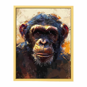 Ape Painting Streched canvas