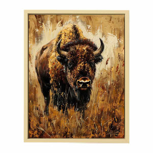 Bison Painting Art Print