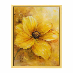 Yellow Flower Painting Streched canvas