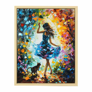 Dance With My Cat Art Print