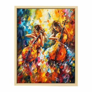 Music ViolIn Painting Art Print