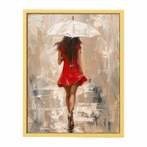 Walking Painting Streched canvas