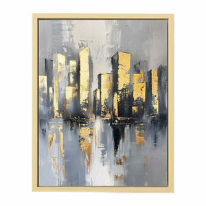Cityscape Buildings Art Art Print