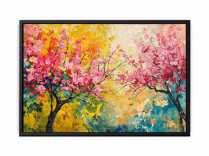 Spring Trees Canvas Print