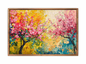 Spring Trees Poster