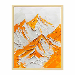 White Mountian Art Print