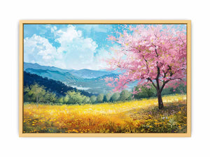Spring Tree Streched canvas