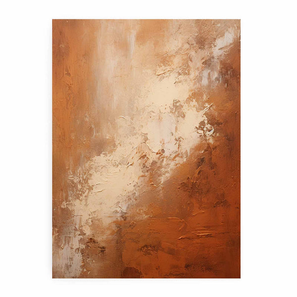 Abstract Painting Brown
