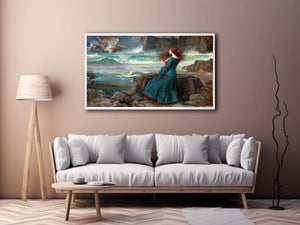 Miranda - The Tempest Painting by John William Waterhouse Painting 
