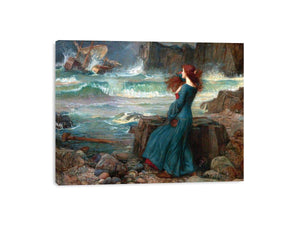 Miranda - The Tempest Painting by John William Waterhouse Painting 