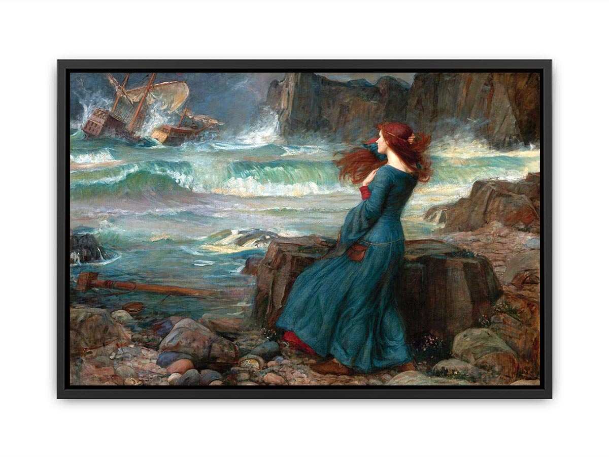 Miranda - The Tempest 1916 Canvas Print