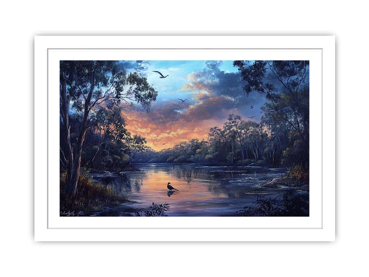 Murray River Streched canvas