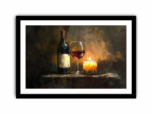 vintage Wine  Art Print
