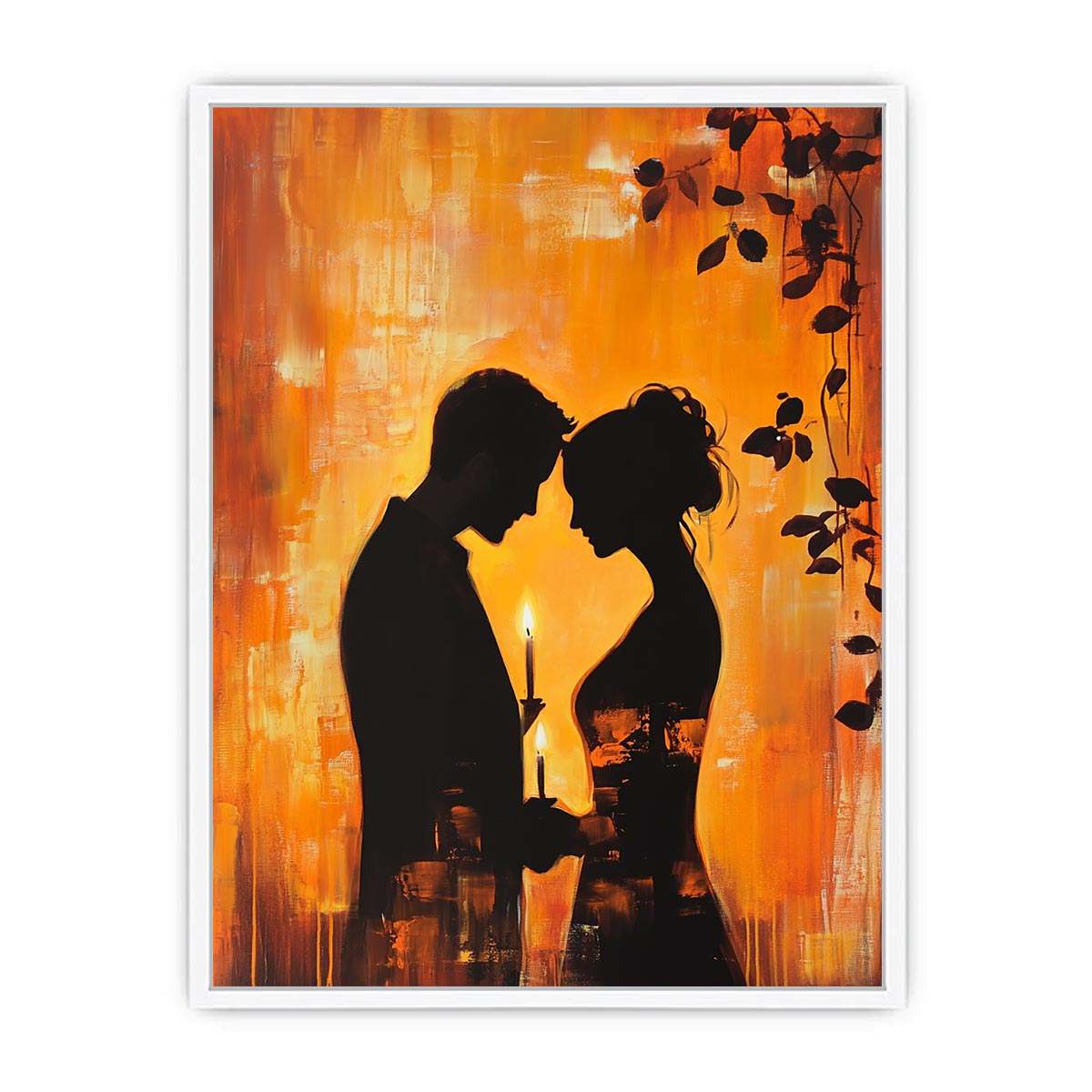 Candle Light 3 Framed Print
