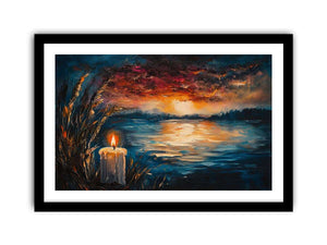 Candle Light 6  Art Print